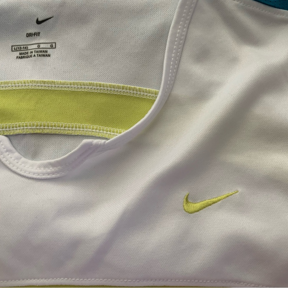 Nike White Dri-FIT